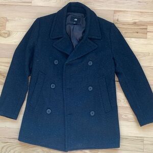 H&M wool blend dress coat
